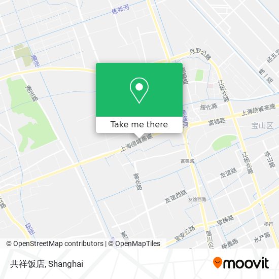 共祥饭店 map