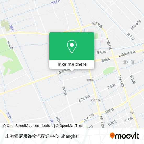 上海堡尼服饰物流配送中心 map