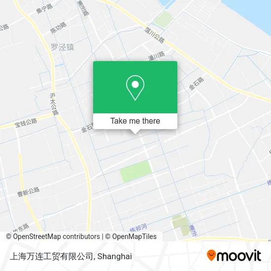 上海万连工贸有限公司 map