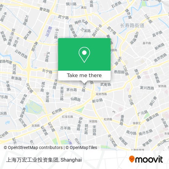 上海万宏工业投资集团 map