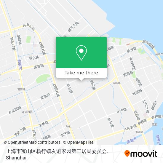 上海市宝山区杨行镇友谊家园第二居民委员会 map