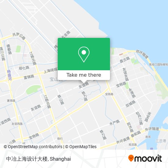 中冶上海设计大楼 map