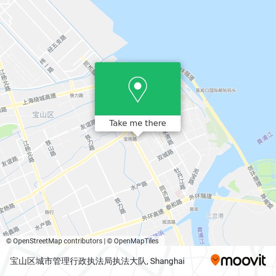 宝山区城市管理行政执法局执法大队 map