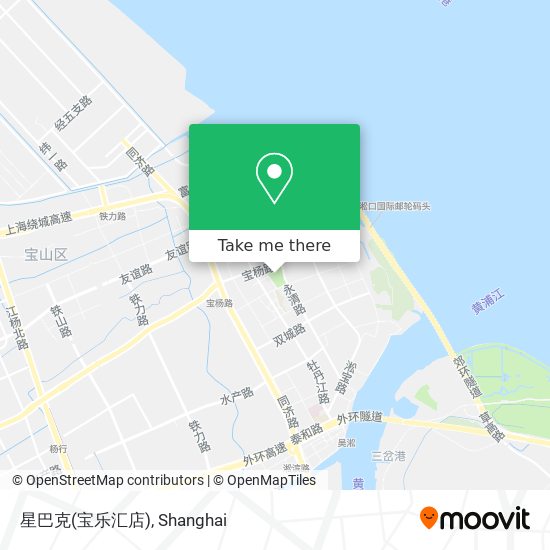 星巴克(宝乐汇店) map