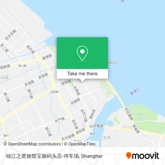 锦江之星旅馆宝杨码头店-停车场 map