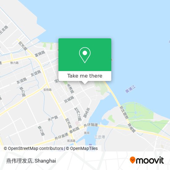 燕伟理发店 map