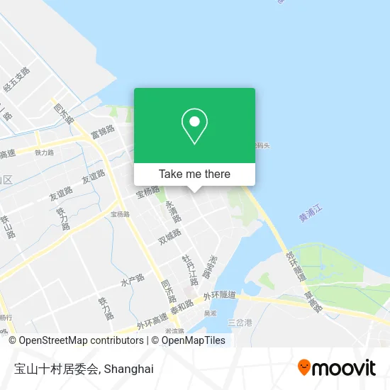 宝山十村居委会 map
