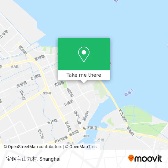 宝钢宝山九村 map