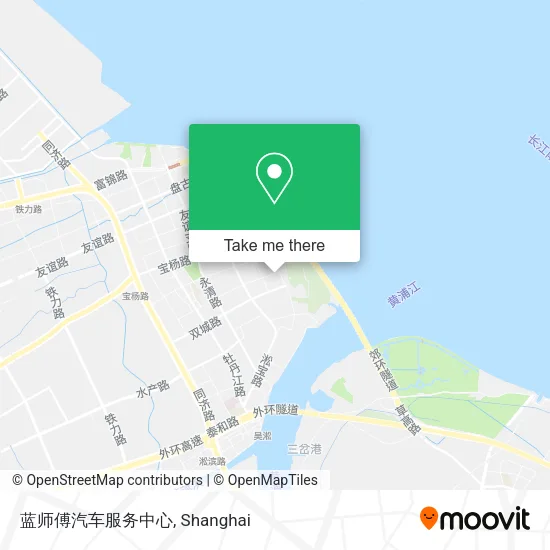 蓝师傅汽车服务中心 map