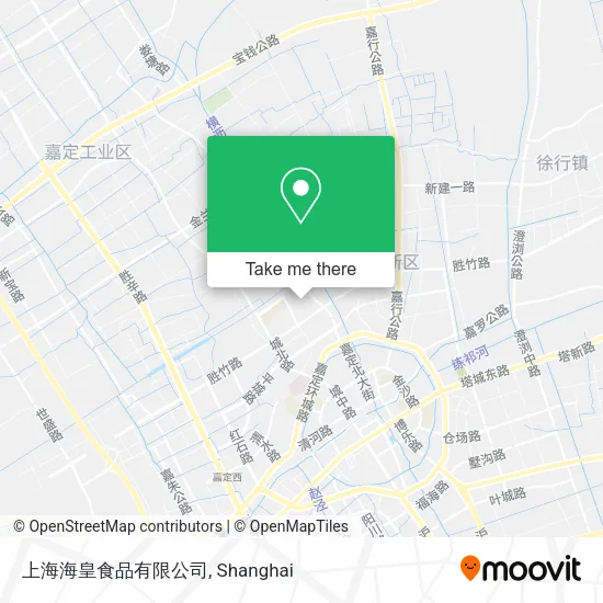 上海海皇食品有限公司 map