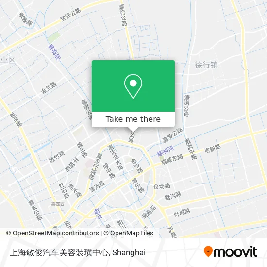 上海敏俊汽车美容装璜中心 map