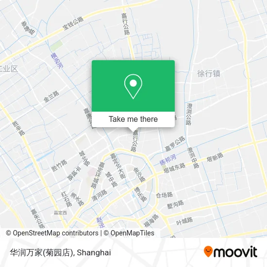 华润万家(菊园店) map