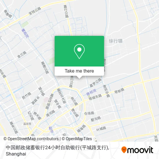 中国邮政储蓄银行24小时自助银行(平城路支行) map