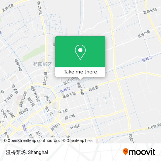 澄桥菜场 map