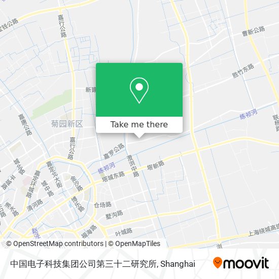 中国电子科技集团公司第三十二研究所 map