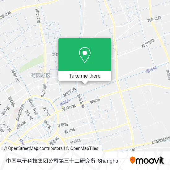 中国电子科技集团公司第三十二研究所 map