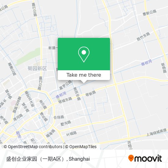 盛创企业家园（一期A区） map