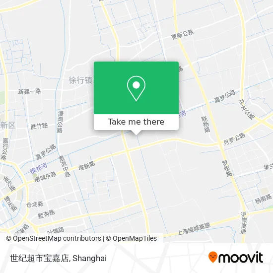 世纪超市宝嘉店 map
