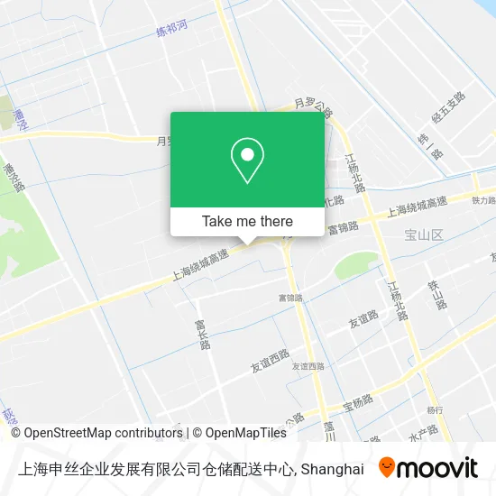 上海申丝企业发展有限公司仓储配送中心 map