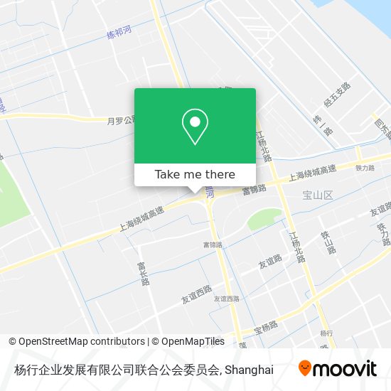 杨行企业发展有限公司联合公会委员会 map