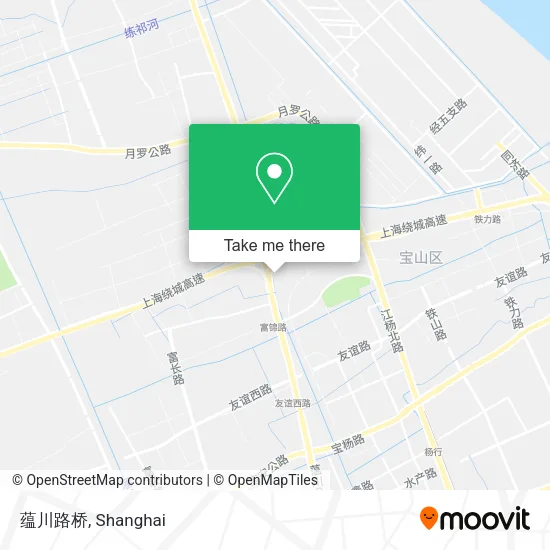 蕴川路桥 map