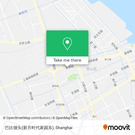 巴比馒头(新月时代家园东) map