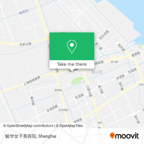 毓华女子美容院 map