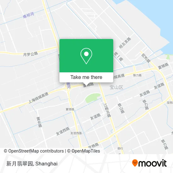 新月翡翠园 map