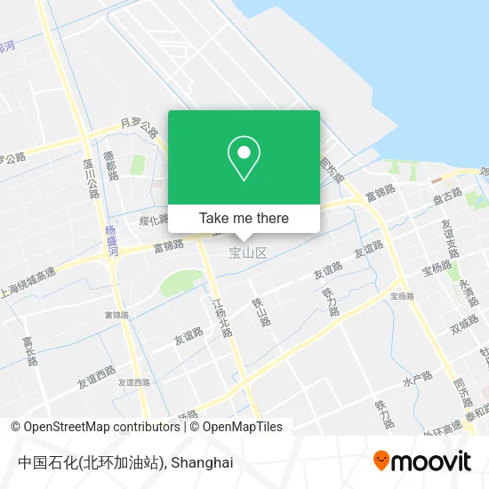 中国石化(北环加油站) map