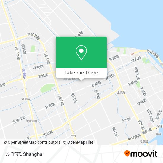 友谊苑 map