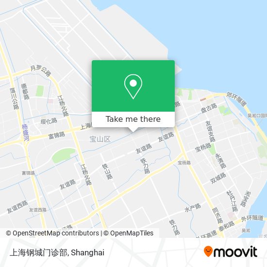 上海钢城门诊部 map