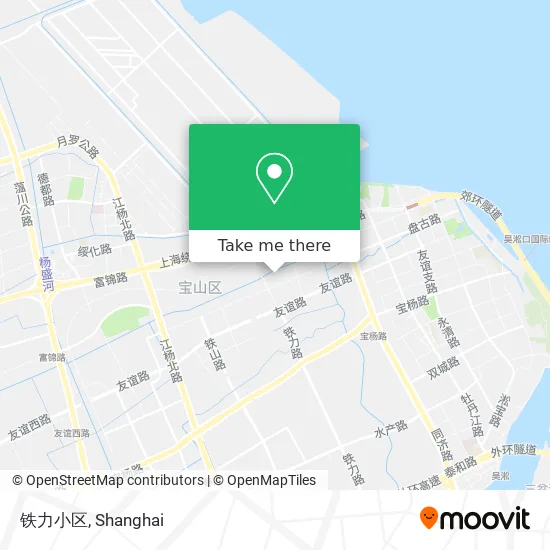 铁力小区 map