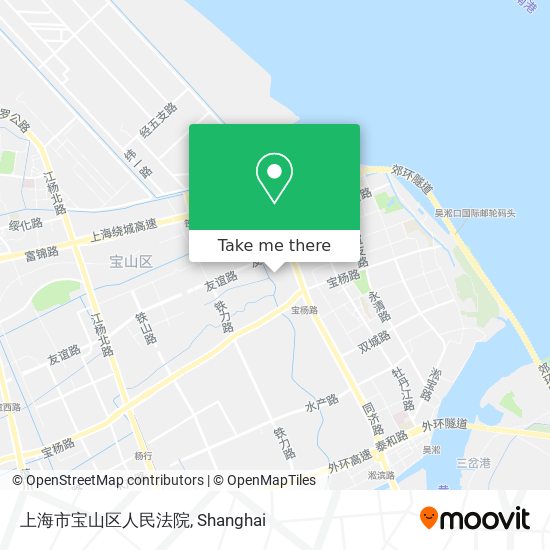 上海市宝山区人民法院 map