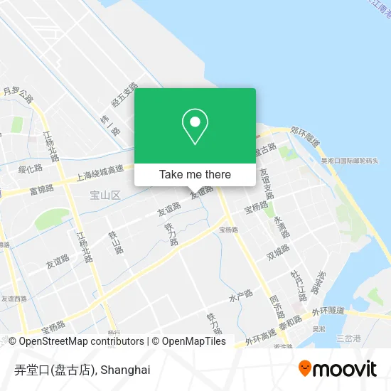 弄堂口(盘古店) map
