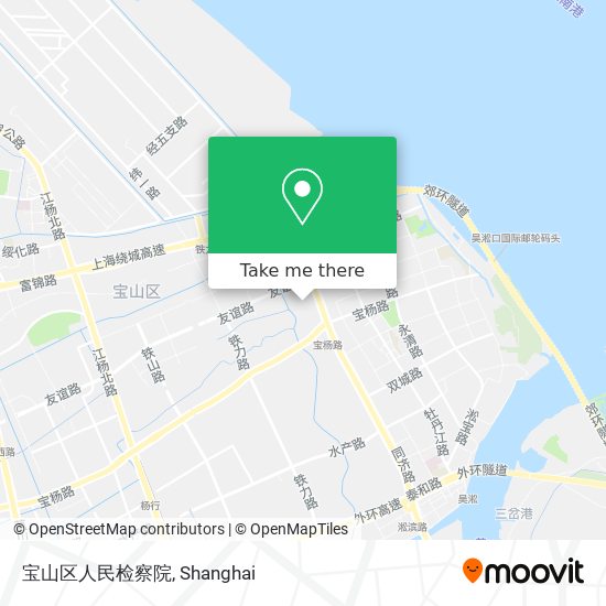 宝山区人民检察院 map