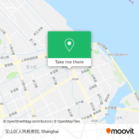 宝山区人民检察院 map