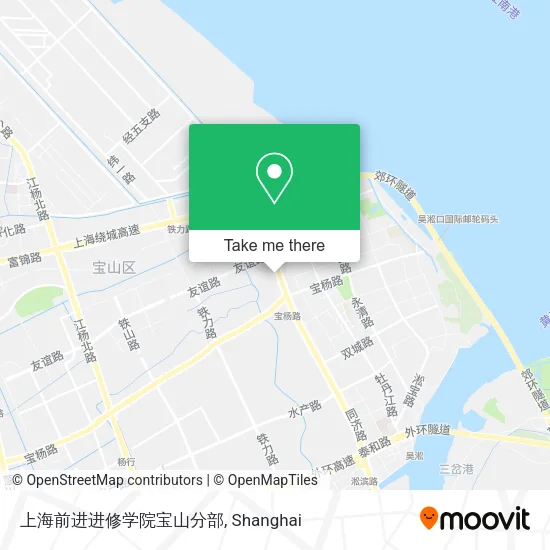 上海前进进修学院宝山分部 map