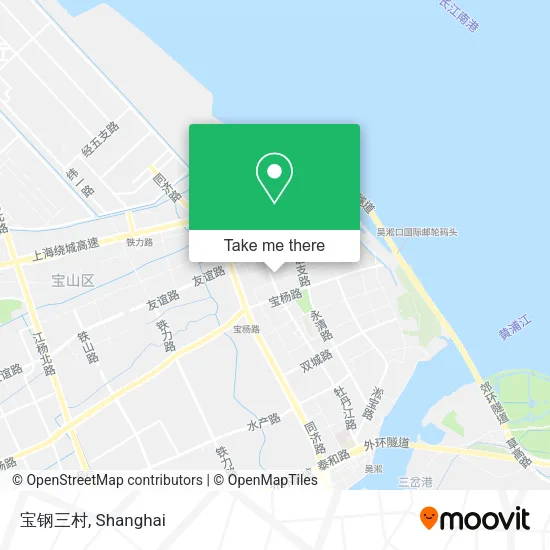 宝钢三村 map