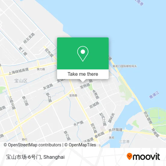 宝山市场-6号门 map