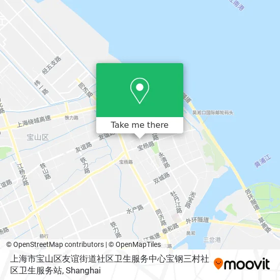 上海市宝山区友谊街道社区卫生服务中心宝钢三村社区卫生服务站 map