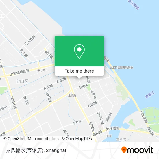 秦风赣水(宝钢店) map