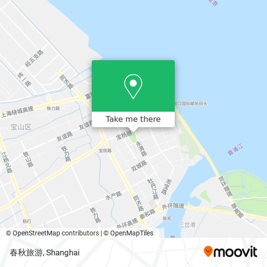 春秋旅游 map