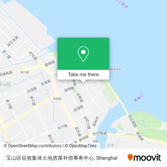 宝山区征收集体土地房屋补偿事务中心 map