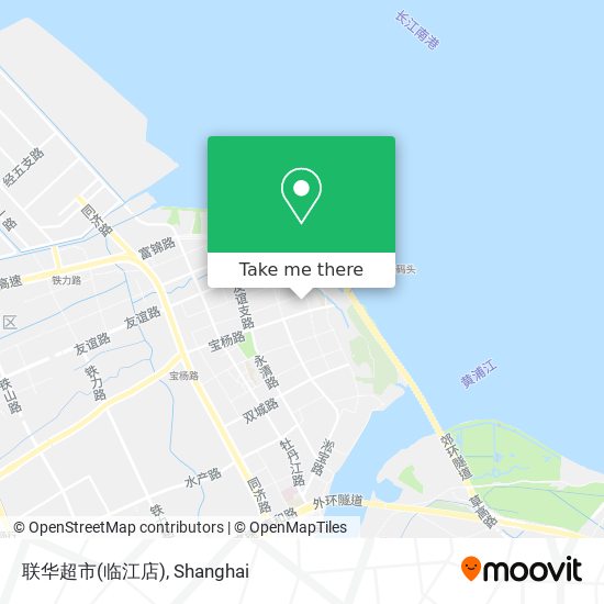 联华超市(临江店) map
