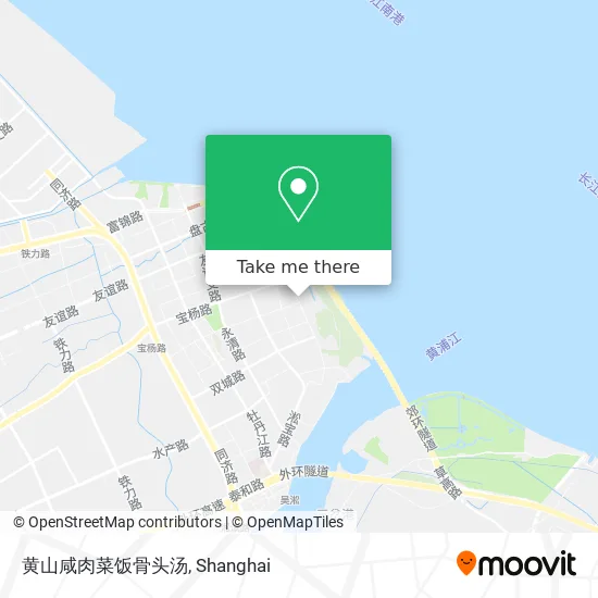 黄山咸肉菜饭骨头汤 map