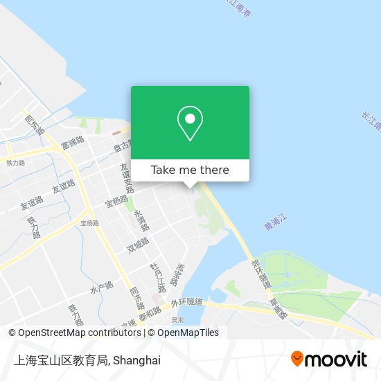 上海宝山区教育局 map