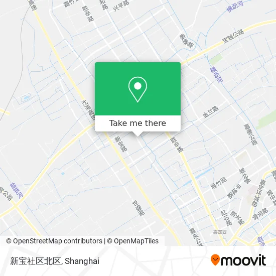 新宝社区北区 map