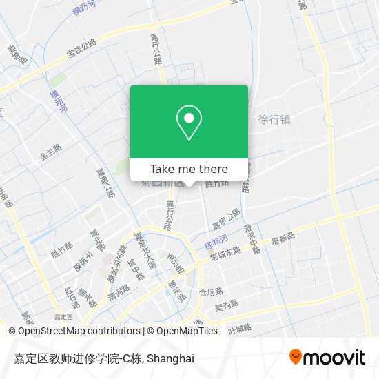 嘉定区教师进修学院-C栋 map