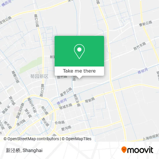 新泾桥 map
