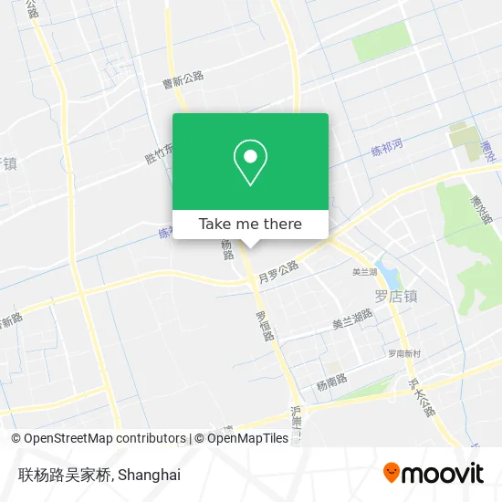 联杨路吴家桥 map